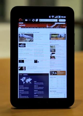 Opera-Browser für Tablets